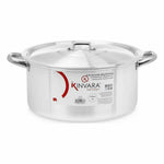 Casseruola con coperchio Kinvara 100009 Argentato 8 L (6 Unità) - Augustea Shop