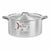 Casseruola con coperchio Kinvara 100013 Argentato 18 L (3 Unità) - Augustea Shop