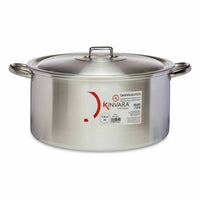 Casseruola con coperchio Kinvara 100014 Argentato 20 L (3 Unità) - Augustea Shop