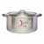 Casseruola con coperchio Kinvara 100014 Argentato 20 L (3 Unità) - Augustea Shop