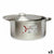 Casseruola con coperchio Kinvara 100015 Argentato 53 x 24 x 43 cm (3 Unità) - Augustea Shop