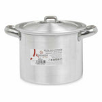 Pentola con Coperchio Kinvara 100031 Argentato Alluminio 23,5 x 15 x 18 cm (6 Unità) - Augustea Shop