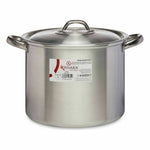 Pentola con Coperchio Kinvara 100035 Argentato Alluminio Ø 24 cm (6 Unità) - Augustea Shop