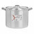 Pentola con Coperchio Ø 34 cm Argentato Alluminio (2 Unità) - Augustea Shop
