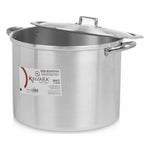 Pentola con Coperchio Ø 34 cm Argentato Alluminio (2 Unità) - Augustea Shop