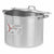 Pentola con Coperchio Ø 34 cm Argentato Alluminio (2 Unità) - Augustea Shop