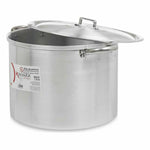 Pentola con Coperchio Kinvara 100041 Argentato Alluminio Ø 36 cm (2 Unità) - Augustea Shop