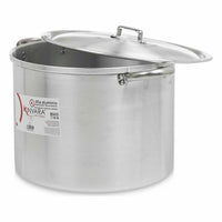 Pentola con Coperchio Kinvara 100041 Argentato Alluminio Ø 36 cm (2 Unità) - Augustea Shop