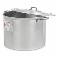 Pentola con Coperchio Kinvara 100042 Argentato Alluminio Ø 36 cm (2 Unità) - Augustea Shop