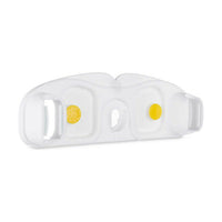 Supporto da Parete per Scope polipropilene 30 x 4,5 x 10 cm (12 Unità) - Augustea Shop