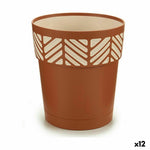 Vaso Autoirrigante Stefanplast Orfeo Terracotta Plastica 15 x 15 x 15 cm (12 Unità) - Augustea Shop