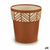 Vaso Autoirrigante Stefanplast Orfeo Terracotta Plastica 15 x 15 x 15 cm (12 Unità) - Augustea Shop