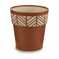 Vaso Autoirrigante Stefanplast Orfeo Terracotta Plastica 19 x 19 x 19 cm (12 Unità) - Augustea Shop