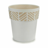 Vaso Autoirrigante Stefanplast Orfeo Bianco Plastica 25 x 25 x 25 cm (6 Unità) - Augustea Shop