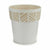 Vaso Autoirrigante Stefanplast Orfeo Bianco Plastica 25 x 25 x 25 cm (6 Unità) - Augustea Shop