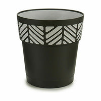 Vaso Autoirrigante Stefanplast Orfeo Antracite Plastica 25 x 25 x 25 cm (6 Unità) - Augustea Shop