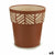 Vaso Autoirrigante Stefanplast Orfeo Terracotta Plastica 25 x 25 x 25 cm (6 Unità) - Augustea Shop