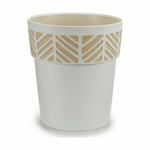 Vaso Autoirrigante Stefanplast Orfeo Bianco Plastica 29 x 29 x 29 cm (6 Unità) - Augustea Shop