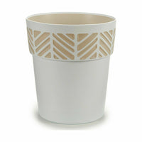 Vaso Autoirrigante Stefanplast Orfeo Bianco Plastica 29 x 29 x 29 cm (6 Unità) - Augustea Shop