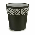 Vaso Autoirrigante Stefanplast Orfeo Antracite Plastica 29 x 29 x 29 cm (6 Unità) - Augustea Shop