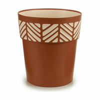 Vaso Autoirrigante Stefanplast Orfeo Terracotta Plastica 29 x 29 x 29 cm (6 Unità) - Augustea Shop