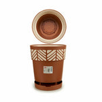 Vaso Autoirrigante Stefanplast Orfeo Terracotta Plastica 29 x 29 x 29 cm (6 Unità) - Augustea Shop