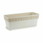 Vaso rettangolare da Balcone Stefanplast Orfeo Bianco Plastica 18,5 x 17 x 49,3 cm (12 Unità) - Augustea Shop