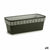 Vaso rettangolare da Balcone Stefanplast Orfeo Antracite Plastica 18 x 17 x 49,5 cm (12 Unità) - Augustea Shop