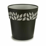 Vaso Autoirrigante Stefanplast Cloe Antracite Plastica 25 x 25 x 25 cm (6 Unità) - Augustea Shop