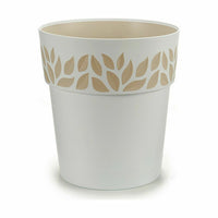 Vaso Autoirrigante Stefanplast Cloe Bianco Plastica 29 x 29 x 29 cm (6 Unità) - Augustea Shop