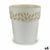 Vaso Autoirrigante Stefanplast Cloe Bianco Plastica 29 x 29 x 29 cm (6 Unità) - Augustea Shop