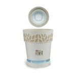 Vaso Autoirrigante Stefanplast Cloe Bianco Plastica 29 x 29 x 29 cm (6 Unità) - Augustea Shop