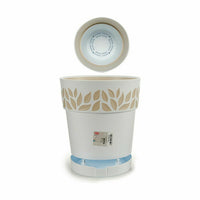 Vaso Autoirrigante Stefanplast Cloe Bianco Plastica 29 x 29 x 29 cm (6 Unità) - Augustea Shop