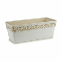 Vaso rettangolare da Balcone Stefanplast Cloe Bianco Plastica 49,5 x 17 x 19 cm (12 Unità) - Augustea Shop
