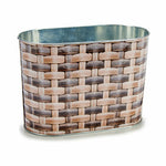 Vaso Ibergarden H18A3528D Metallo vimini Ovale 12,7 x 15 x 23,5 cm (24 Unità) - Augustea Shop