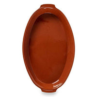 Pirofila da Forno Argilla cotta 3 Unità 56 x 7,5 x 32 cm - Augustea Shop