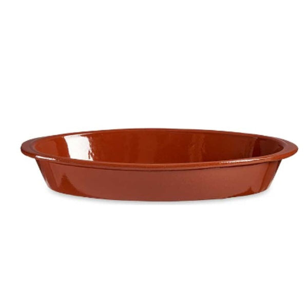 Pirofila da Forno Argilla cotta 3 Unità 45 x 6,5 x 27 cm - Augustea Shop