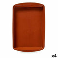 Pirofila da Forno La Dehesa Argilla cotta 40 x 5 x 26,5 cm (4 Unità)