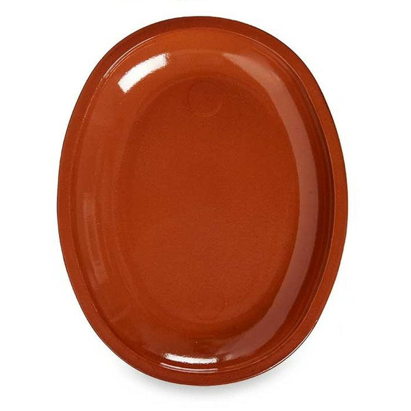Pirofila da Forno Argilla cotta 6 Unità 24,5 x 3 x 30,5 cm - Augustea Shop