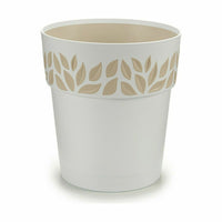 Vaso Autoirrigante Stefanplast Cloe Bianco Plastica 19 x 19 x 19 cm (12 Unità) - Augustea Shop