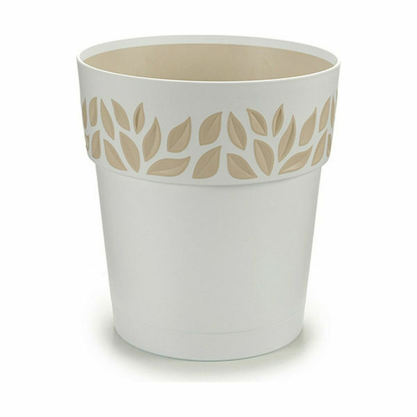 Vaso Autoirrigante Stefanplast Cloe Bianco Plastica 19 x 19 x 19 cm (12 Unità) - Augustea Shop