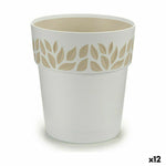 Vaso Autoirrigante Stefanplast Cloe Bianco Plastica 19 x 19 x 19 cm (12 Unità) - Augustea Shop