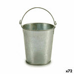 Vaso Ibergarden A60262-B Argentato Zinco Secchio 15,5 x 11 x 11 cm (72 Unità) - Augustea Shop