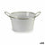 Vaso Ibergarden F60326-D Bianco Argentato Zinco Secchio 27,5 x 10,5 x 20 cm (24 Unità) - Augustea Shop