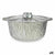Casseruole Kinvara 66106 Argento Monouso Con coperchio Pentola - Augustea Shop