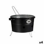 Barbecue Portatile Ferro Zinco 35 x 21 x 42 cm (4 Unità) - Augustea Shop