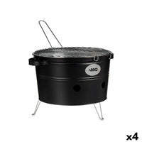 Barbecue Portatile Ferro Zinco 35 x 21 x 42 cm (4 Unità) - Augustea Shop