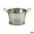 Vaso Ibergarden F60325-B Argentato Zinco Secchio 17,8 x 8 x 12,3 cm (72 Unità) - Augustea Shop
