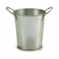 Vaso Ibergarden A52000-B Argentato Zinco Secchio 16 x 12 x 11 cm (72 Unità) - Augustea Shop