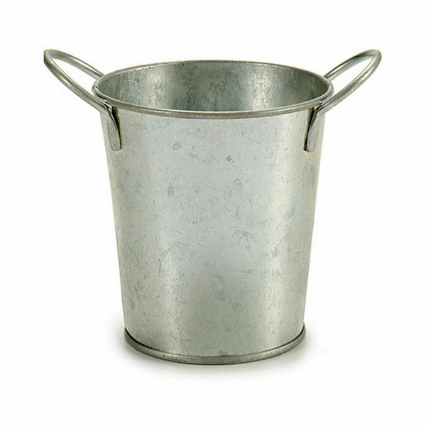 Vaso Ibergarden A52000-B Argentato Zinco Secchio 16 x 12 x 11 cm (72 Unità) - Augustea Shop